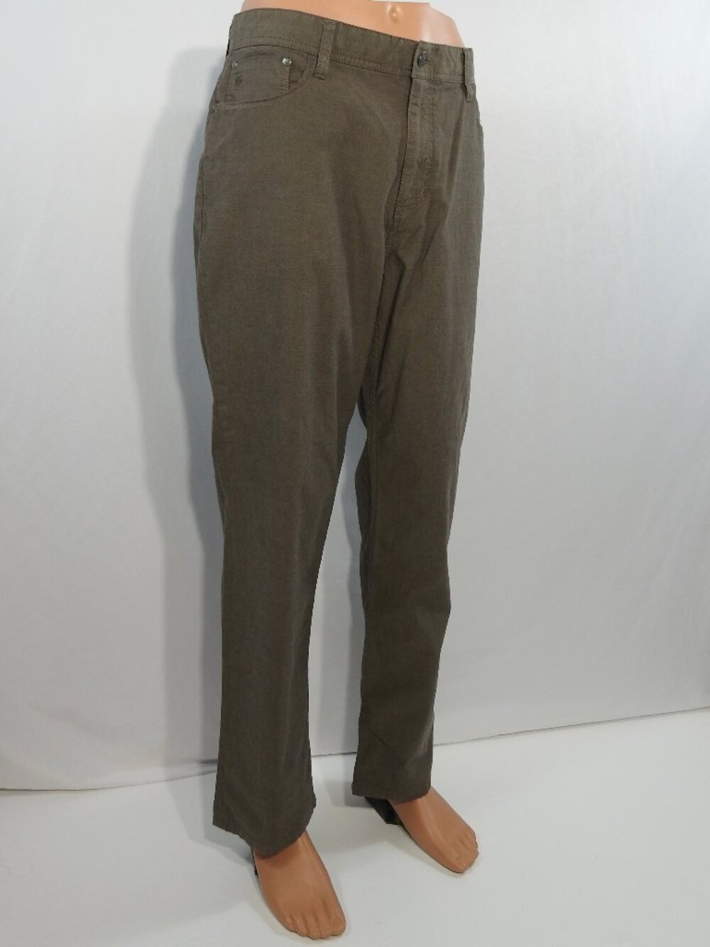 English Laundry 38x32 (39x30) Brown Mens Pants Flat Front Chinos